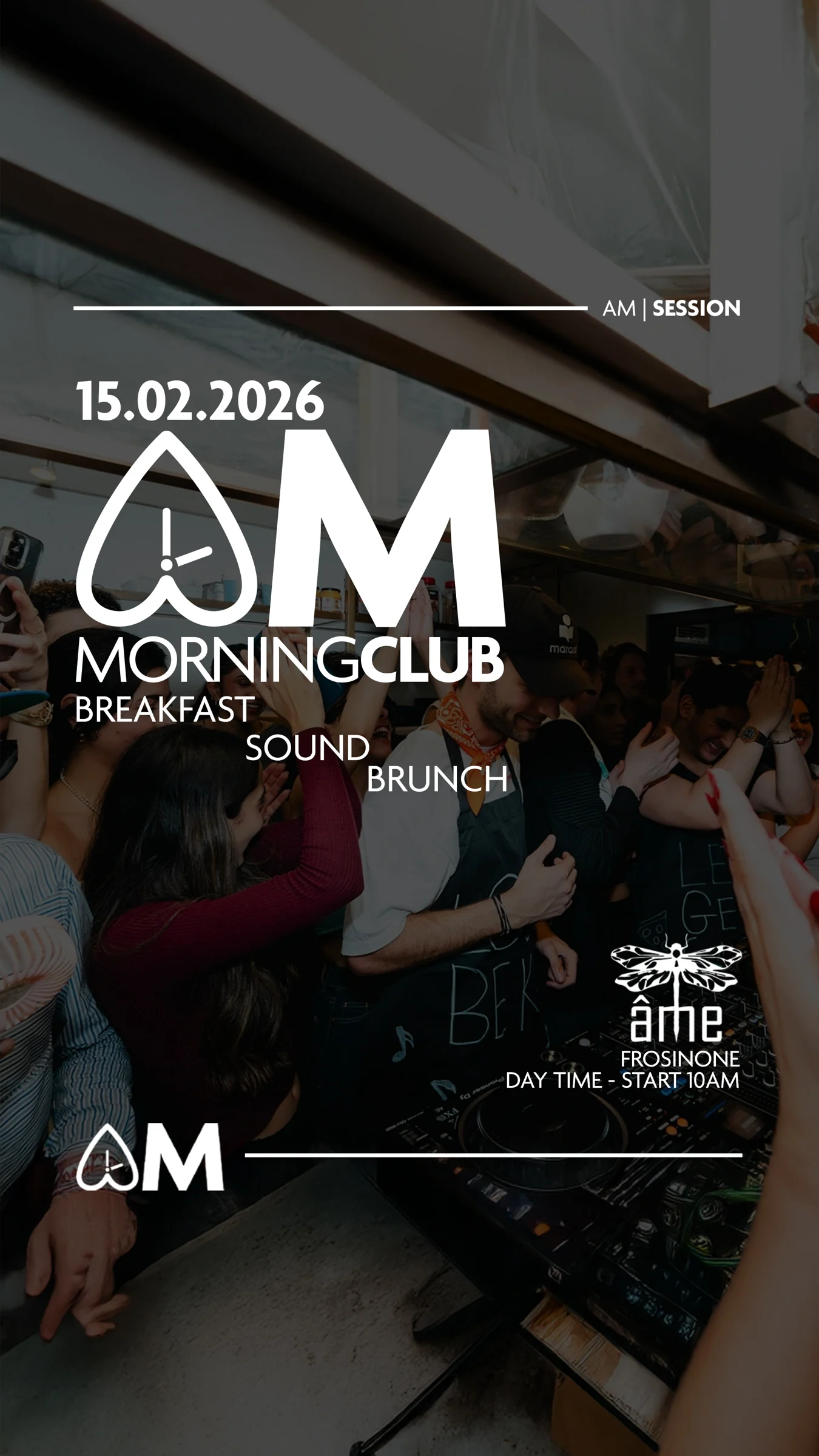 AM Morning Club — visual di campagna 4