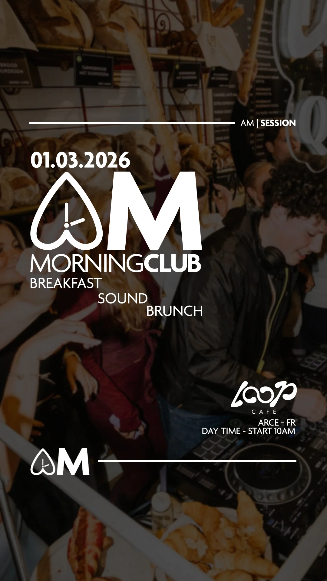 AM Morning Club — visual di campagna 5